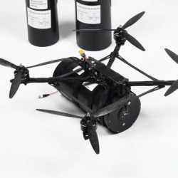 Optical fiber Communication Equipment kit Optic fiber drone ultra-long distance 5km for FPV Drone Anti-Interference