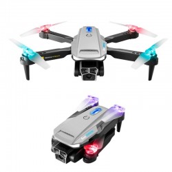 S82 folding drone triple lens Optical Flow obstacle avoidance aircraft air drone altitude hold gesture video aerial photography